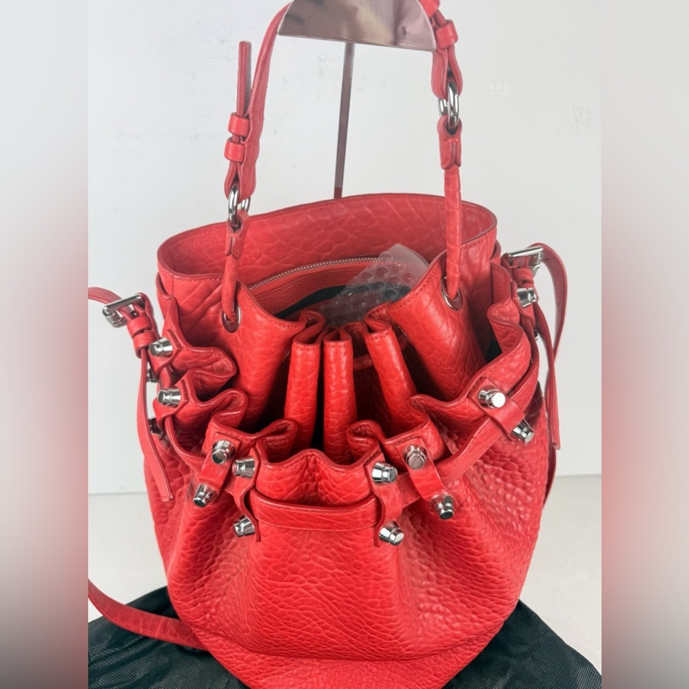 Alexander Wang Red Tote Satchels Shoulder Bag